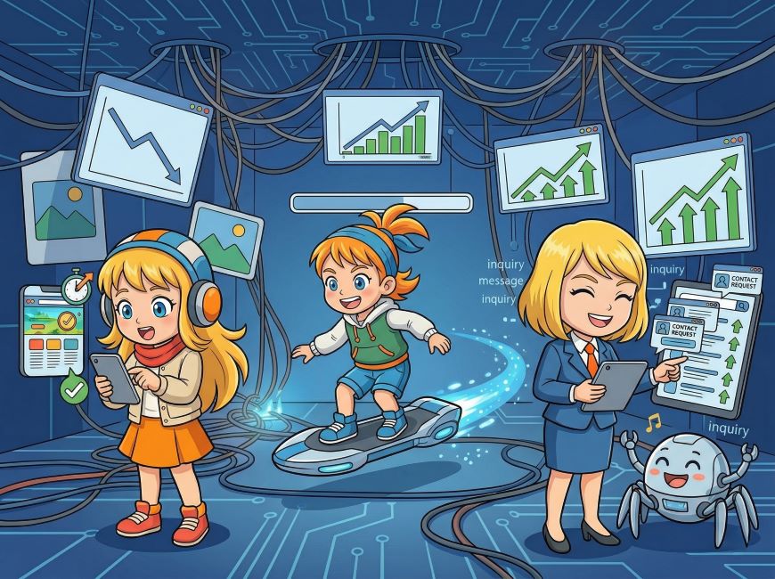 表示速度の改善が直帰率と問い合わせに与える劇的な効果