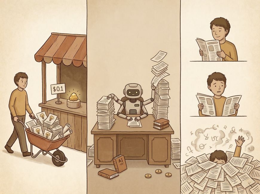 既出情報の価値が暴落する「情報のハイパーインフレ」