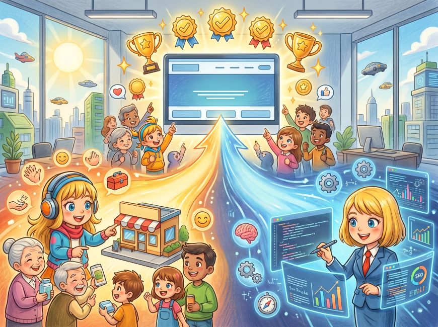実体験と専門性がホームページの権威性を押し上げる