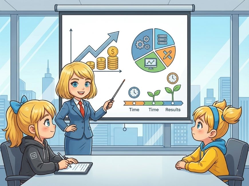 事業規模と目的に合わせた具体的な費用感と成果の目安