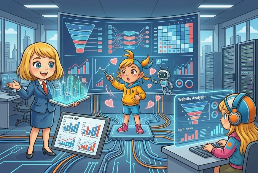 費用対効果を正確に測定・評価するための環境と指標