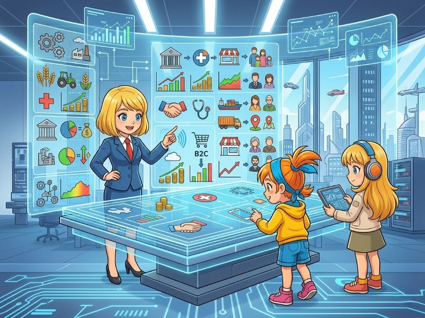 事業モデルごとの収益性とマーケティング対象の選定