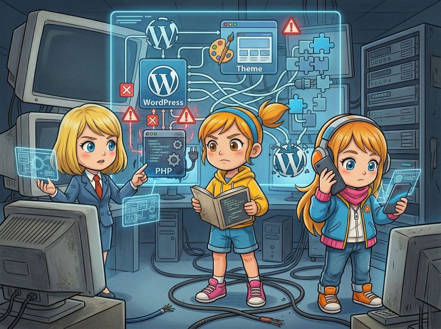 テーマとPHPの互換性が引き起こす技術的ジレンマ