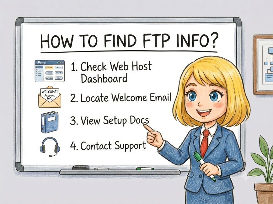 社内でのFTP情報やサーバー管理書類の探し方