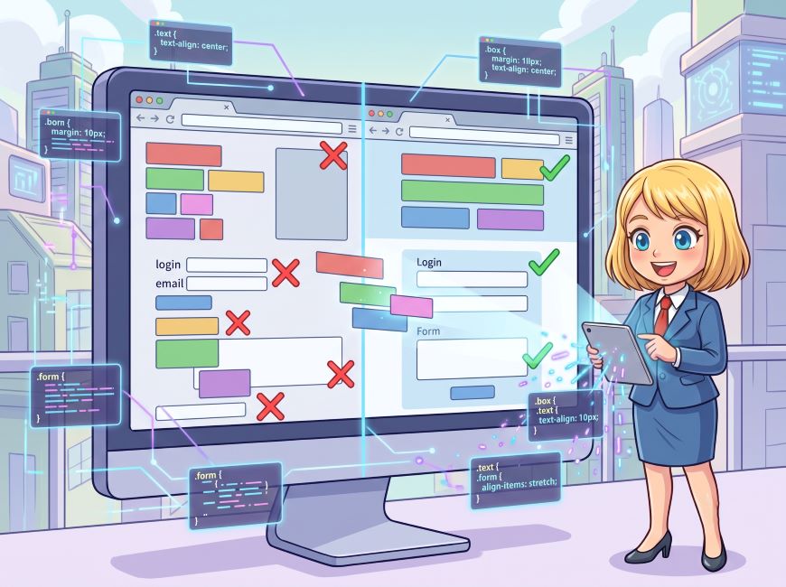 大規模なリニューアルではなくCSSの調整で解決できる範囲