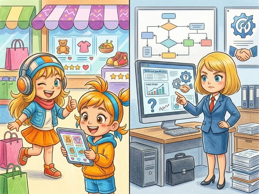 BtoCとBtoBにおけるホームページ制作の決定的な違い