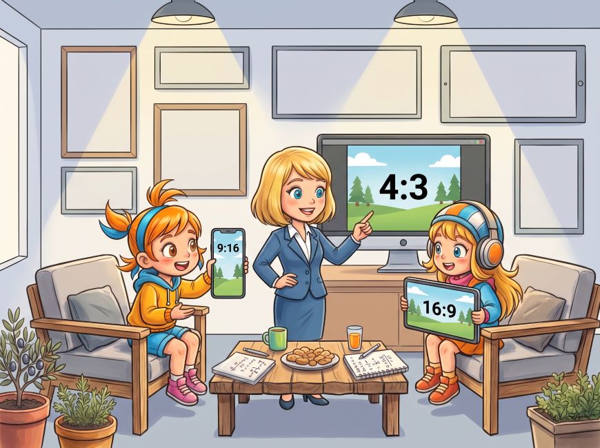 画像のアスペクト比（縦横比）について