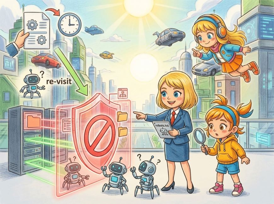 robots txtによるクローラーの巡回遮断と適用タイミング