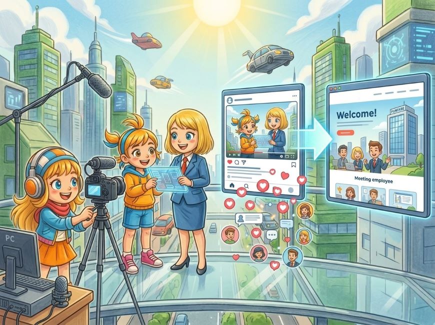正社員雇用におけるSNSアカウント運用の可能性