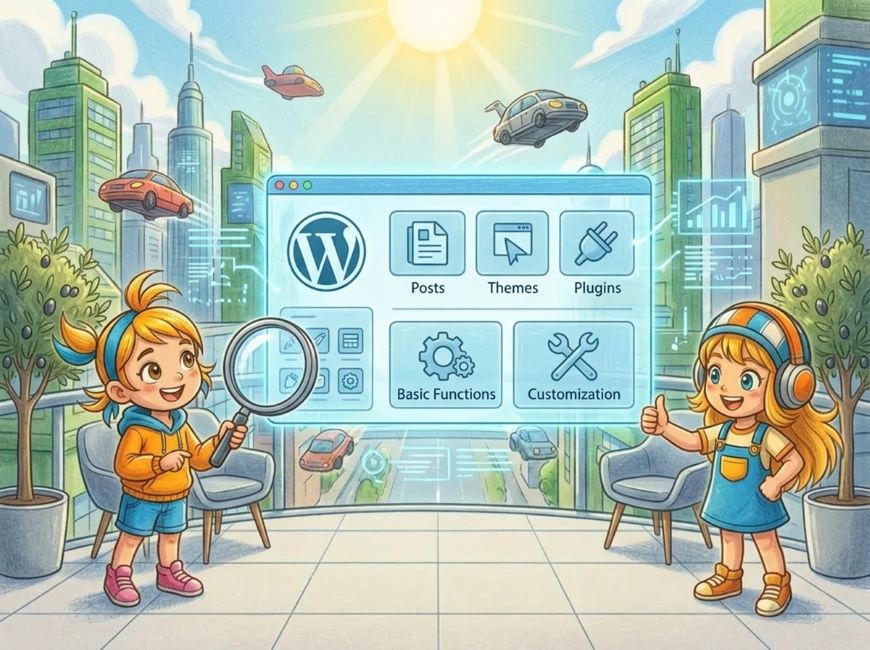 WordPressの基本機能とカスタマイズの全体像