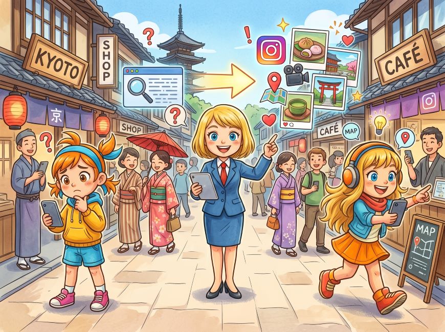 京都の事業集客においてInstagram運用が重要視される理由と検索行動の変化