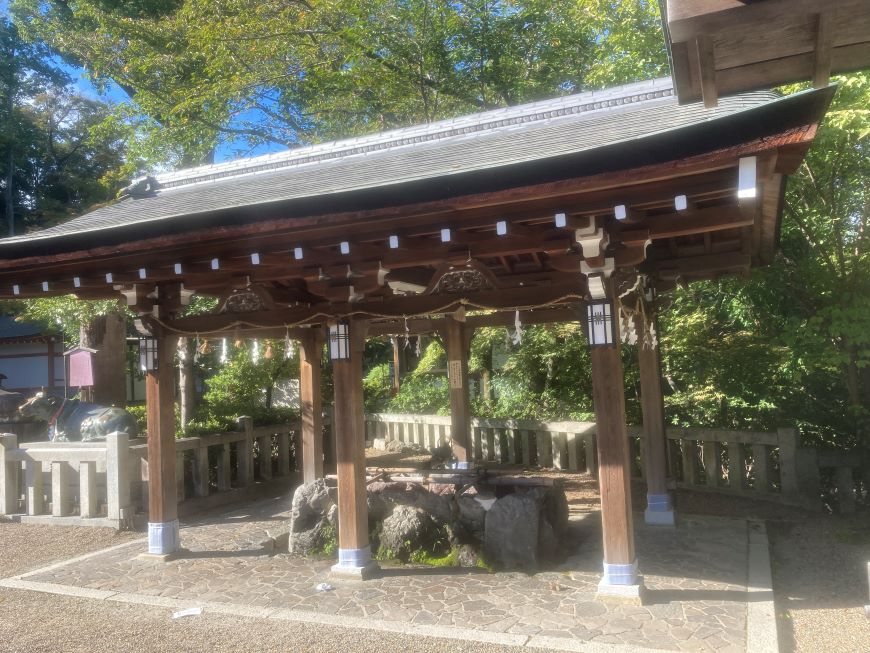 手水舎 長岡天満宮
