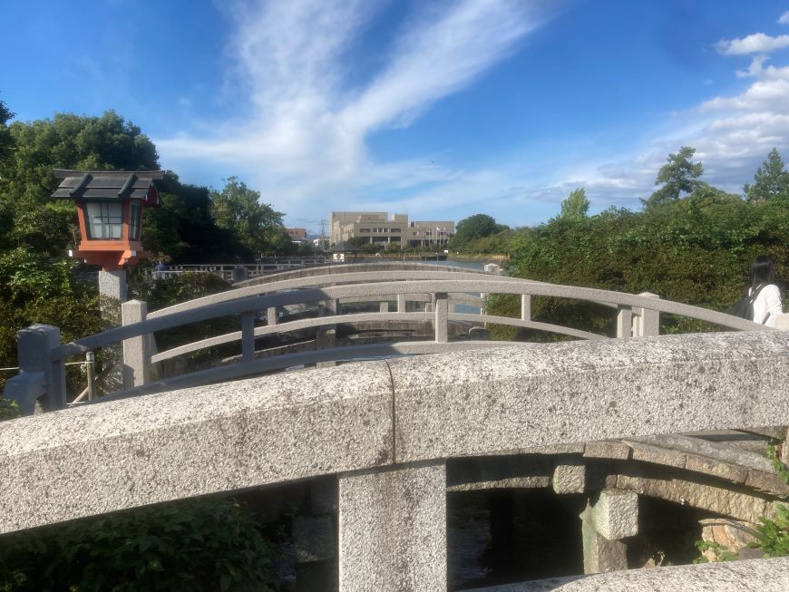 旧太鼓橋 八条ヶ池